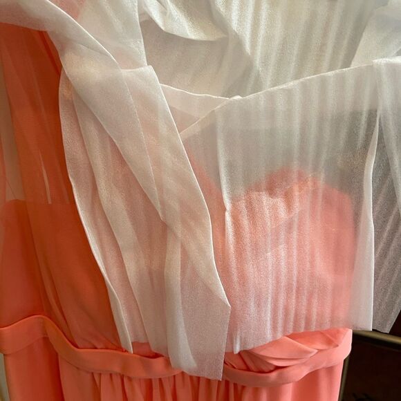 Coral 🪸 Dress! David’s Bridal Coral Reef Dress – Size 4 (NWT, $119 Retail) - Picture 8 of 9